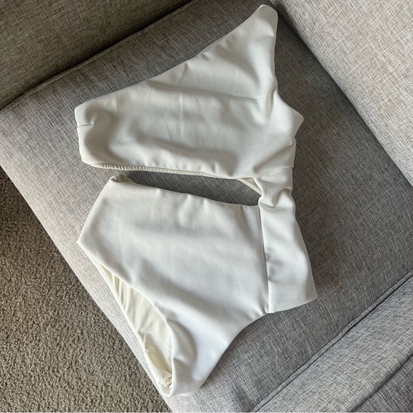 Haight One Shoulder Cutout Swimsuit One Piece - Picture 2 of 5